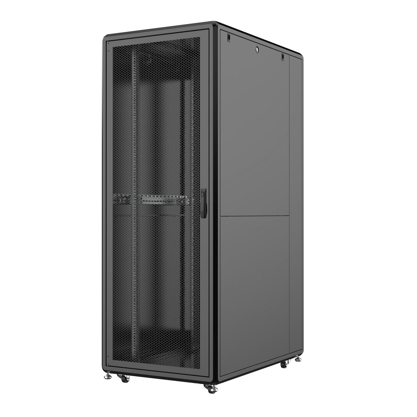 Lanview RSL42U812BL rack cabinet 42U Freestanding rack Black – image 1