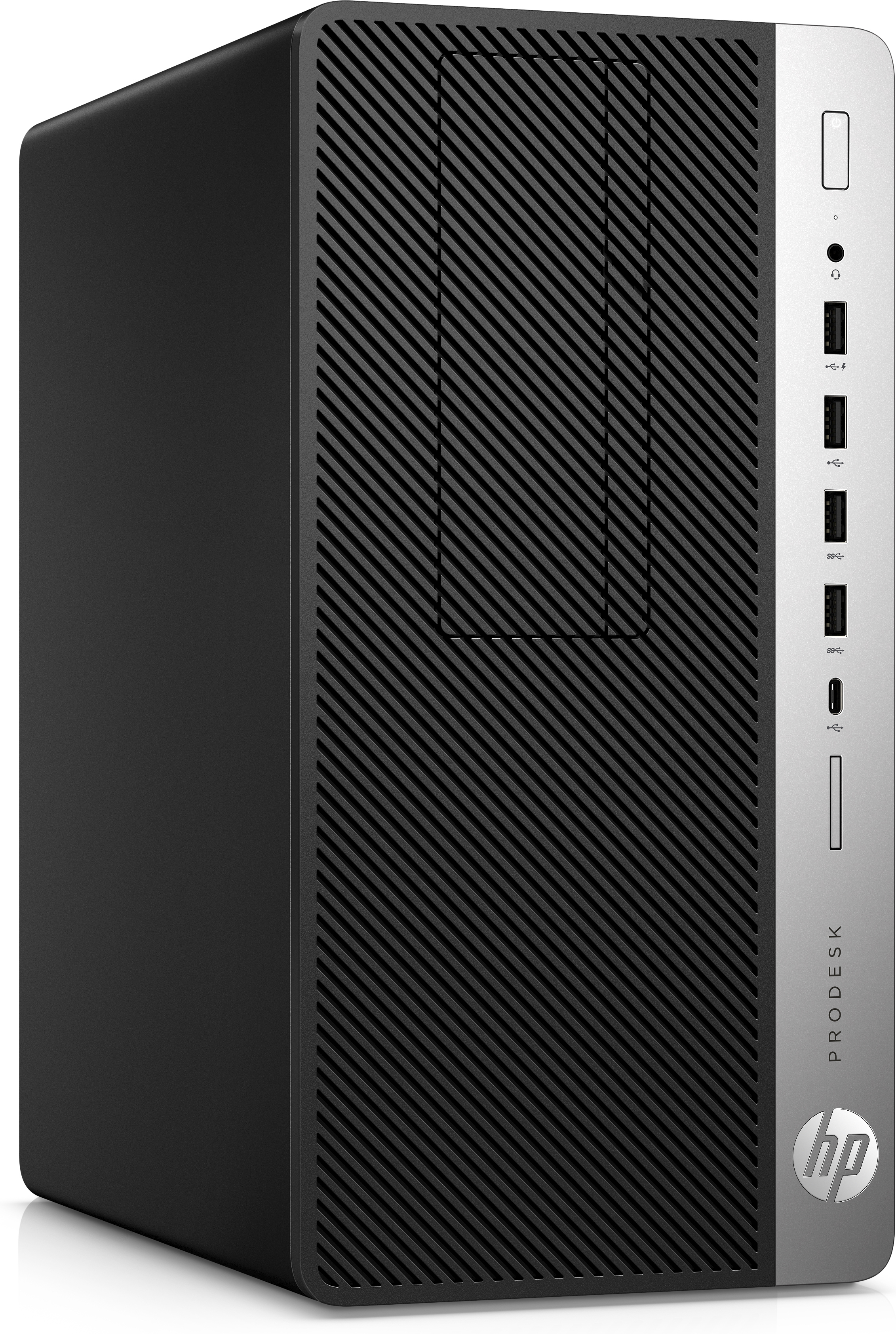 HP ProDesk 600 G3 + EliteDisplay E273q Intel® Core™ i5 i5-7500 8 GB DDR4-SDRAM 1 TB HDD Windows 10 Pro Micro Tower PC Black, Silver image 4