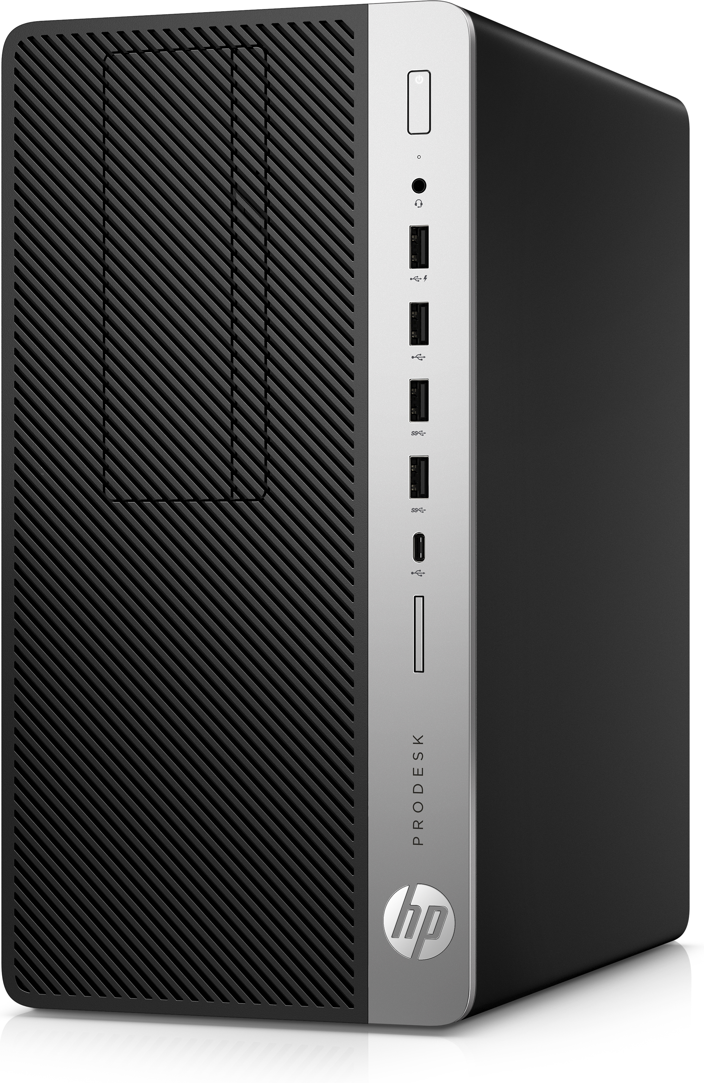 HP ProDesk 600 G3 + EliteDisplay E273q Intel® Core™ i5 i5-7500 8 GB DDR4-SDRAM 1 TB HDD Windows 10 Pro Micro Tower PC Black, Silver image 3