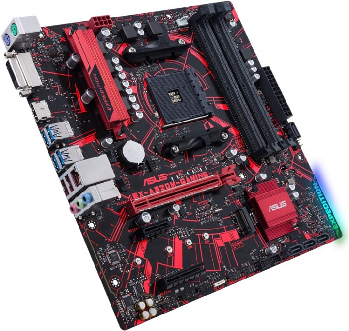 ASUS EX-A320M-GAMING AMD A320 Socket AM4 micro ATX – image 2