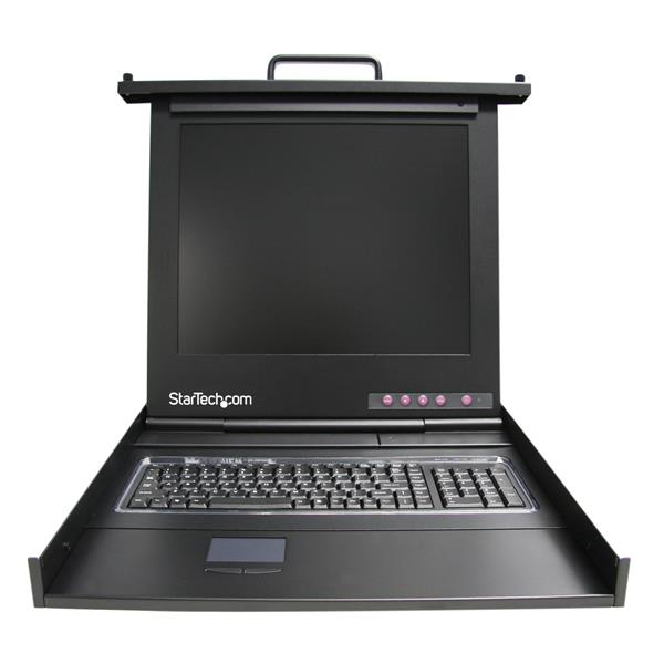 StarTech.com 1U 17" Rackmount LCD Console – USB – Value Series – image 2