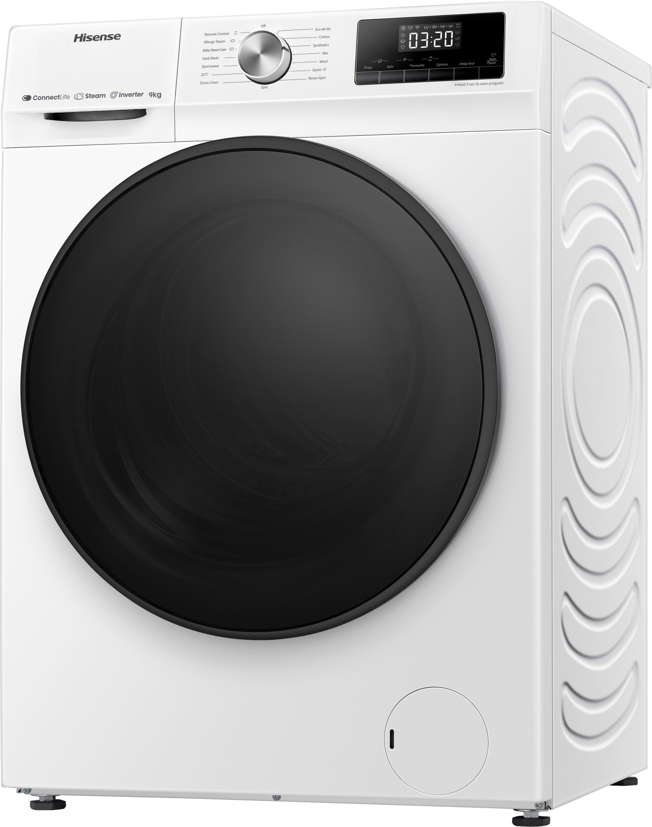 Hisense WFQA9014EVJMW washing machine Front-load – image 4