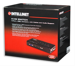 Intellinet 4-Port Compact KVM Switch – image 5