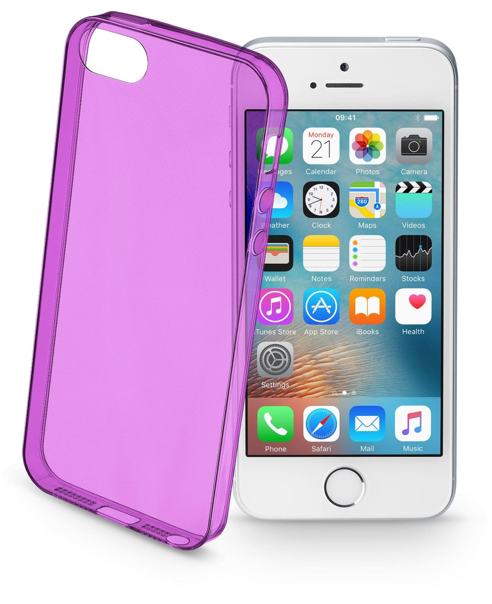 Cellularline Color Case - iPhone SE/5S/5