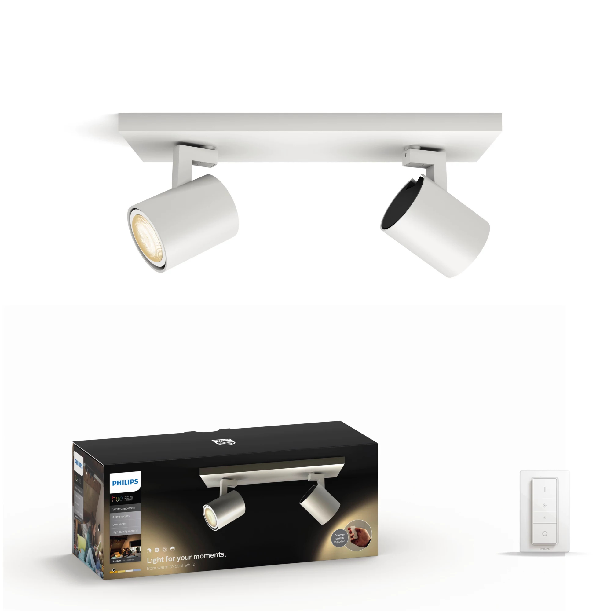 Philips by Signify Philips Hue White ambience Runner double spotlight