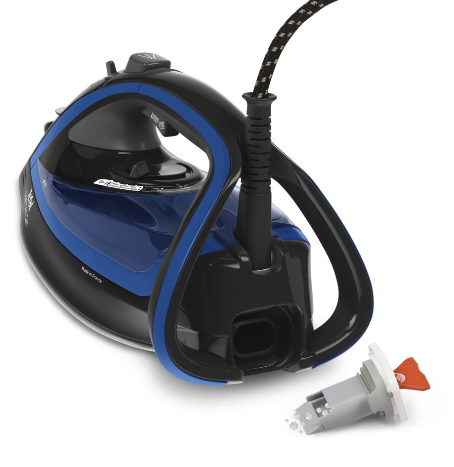 Tefal TurboPro Anti-Calc FV5688 Dry & Steam iron Durilium AirGlide Autoclean soleplate – image 4