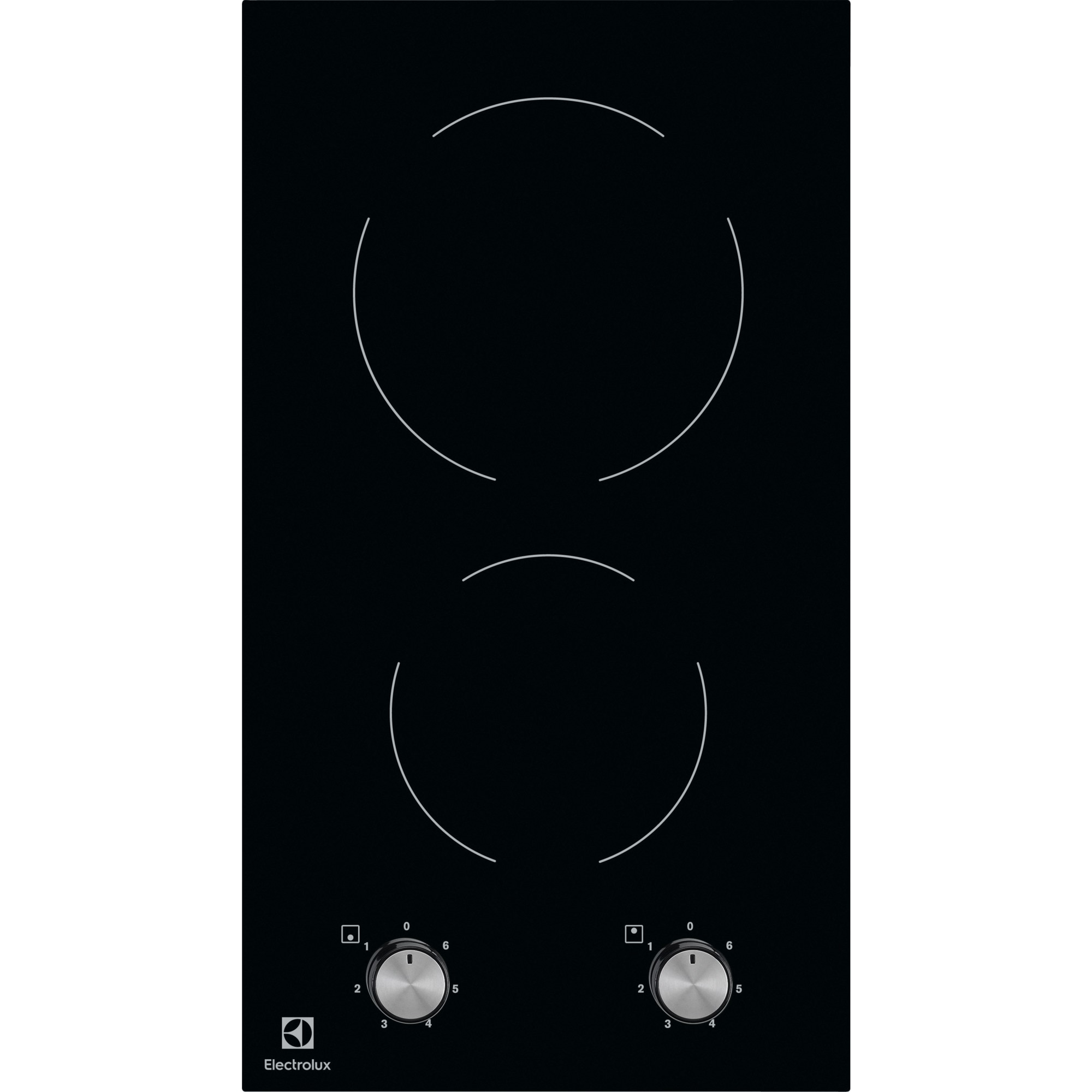 Electrolux EHF3920BOK Black Built-in Ceramic hob 2 zone(s) – image 1