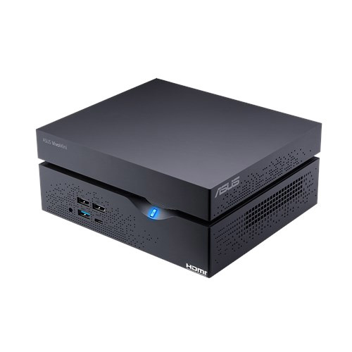ASUS VivoMini VC66R Intel® Core™ i5 i5-7400 8 GB DDR4-SDRAM Windows 10 Pro Mini PC Black image 1