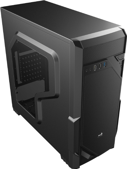 Aerocool VS-1 Midi Tower Black – image 1