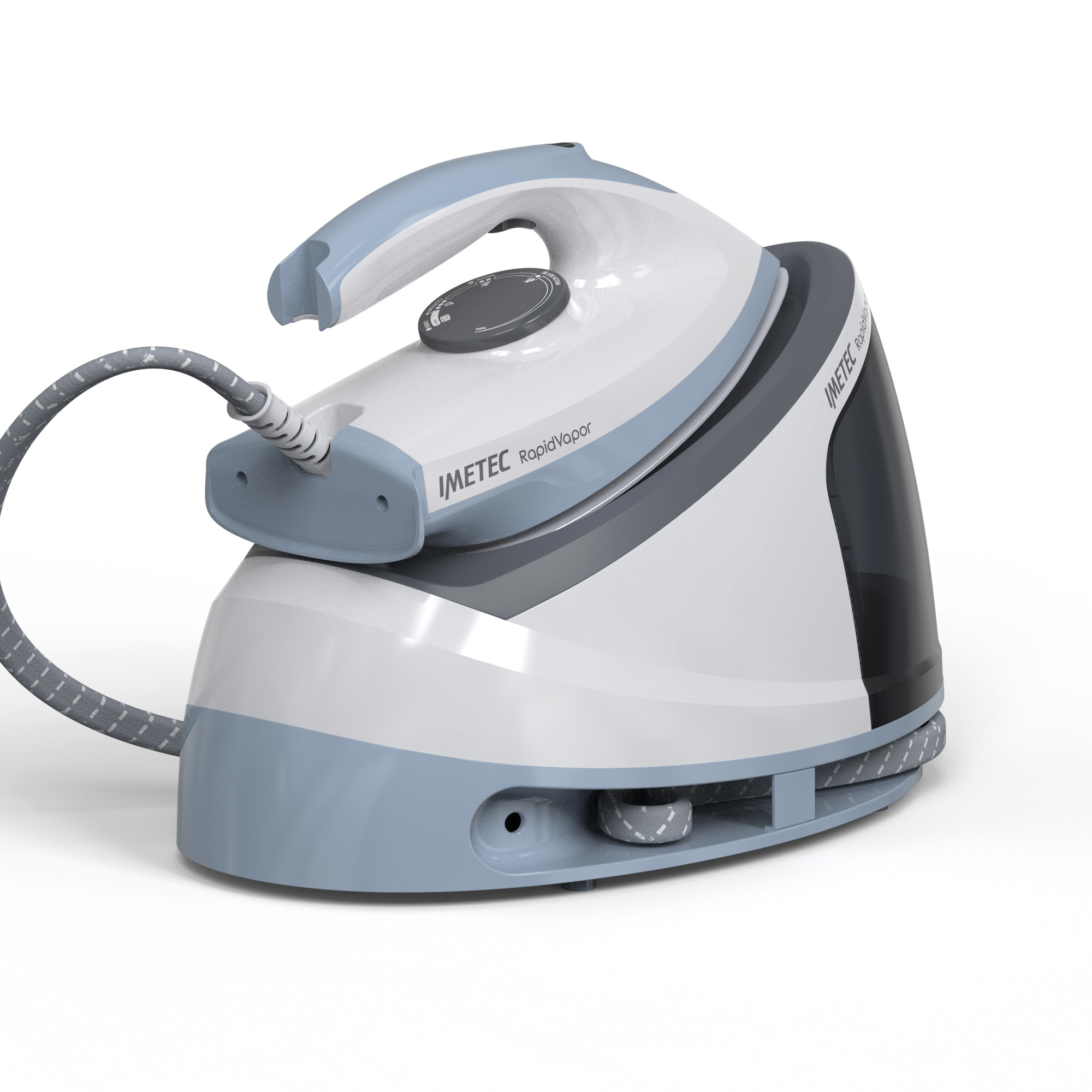 Imetec RapidVapor 2400 W 1.2 L Ceramic soleplate Blue, Grey – image 4