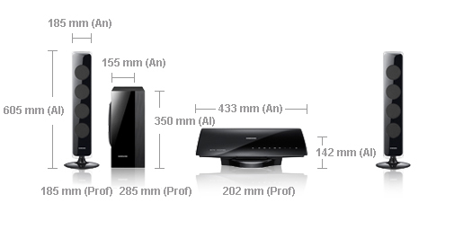 Samsung HT-D720 home cinema system – image 2