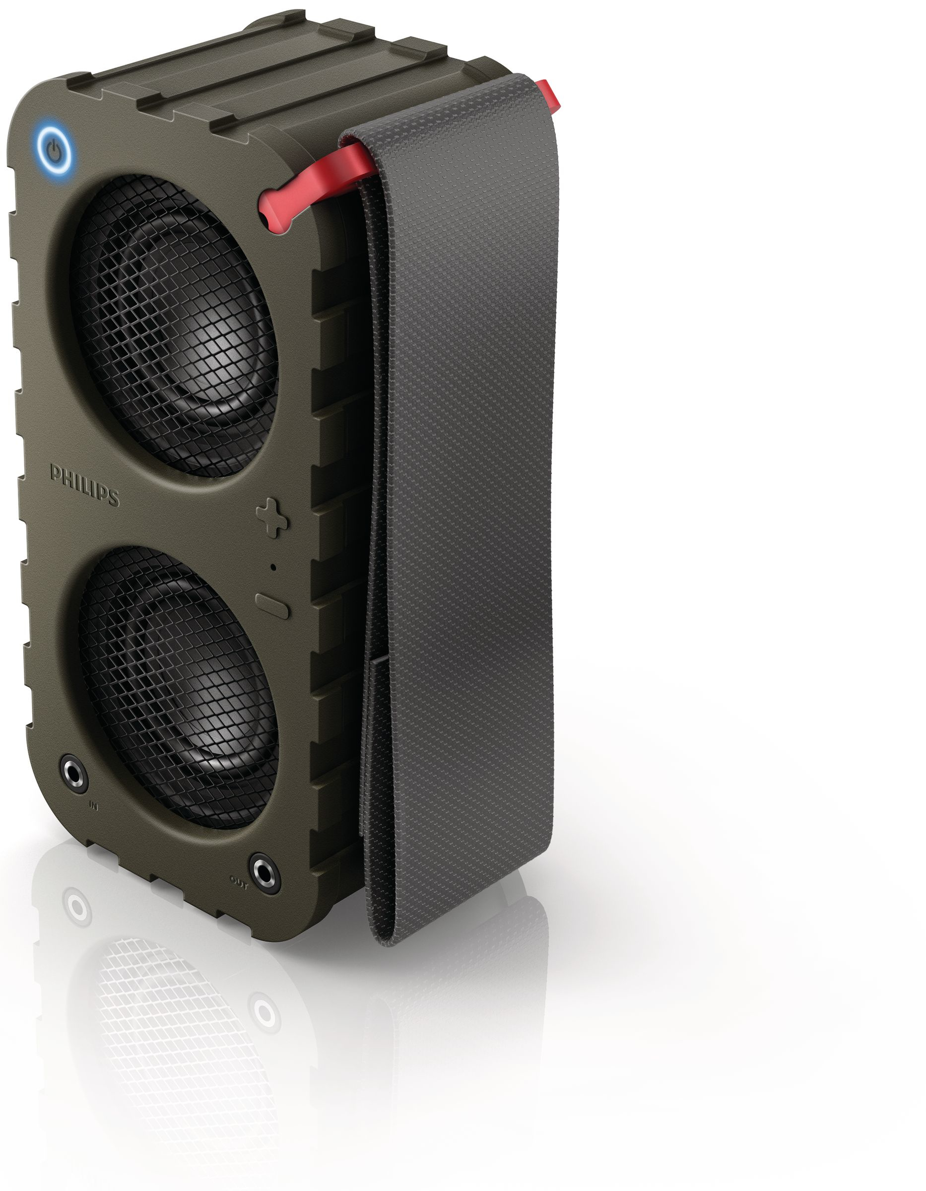 Philips SB5200K/98 portable/party speaker Stereo portable speaker Black