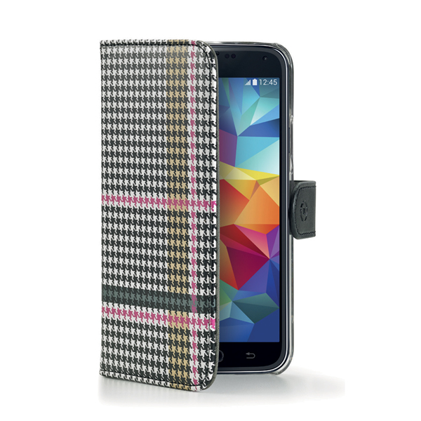 Celly PDPAGEGS5PK mobile phone case Wallet case Multicolour