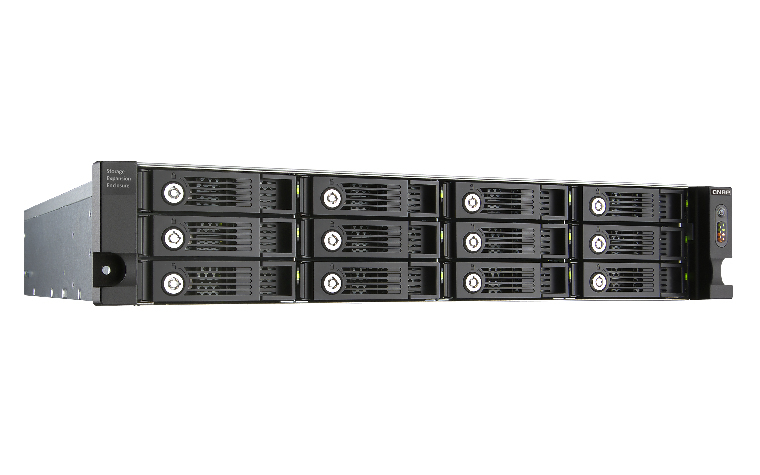 QNAP UX-1200U-RP 36TB (12 x 3TB RED PRO HDD) – image 3