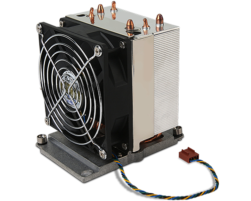 Lenovo 4XG0Q17168 computer cooling system Processor Air cooler Black, Metallic image 1