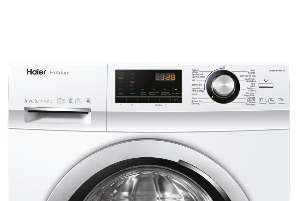 Haier 636 Series HW80-BP16636 washing machine Front-load – image 5