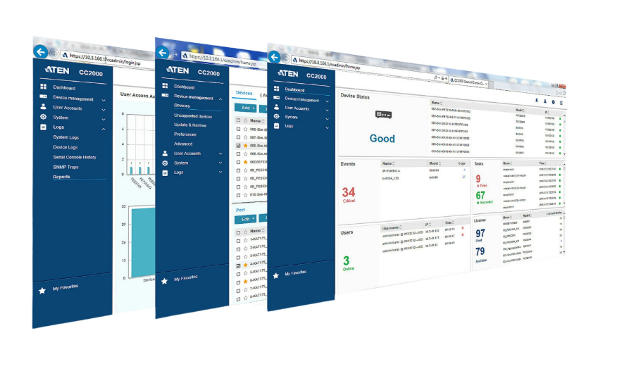 CC2000 Control Center Over the NET - Licence - 1 master, 32 nodes