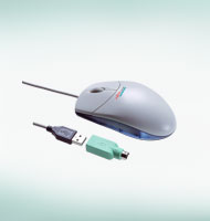 Fujitsu Optical Wheel Mouse