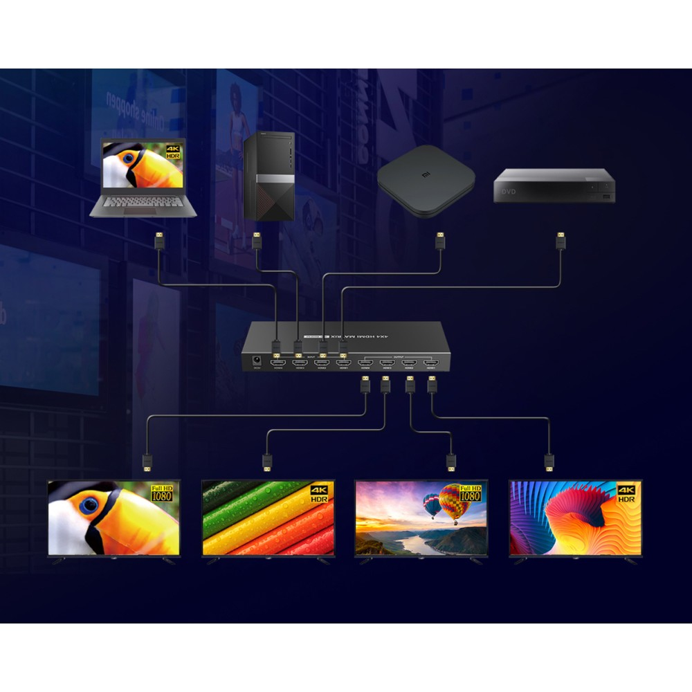 Techly IDATA HDMI-MX44 – image 8