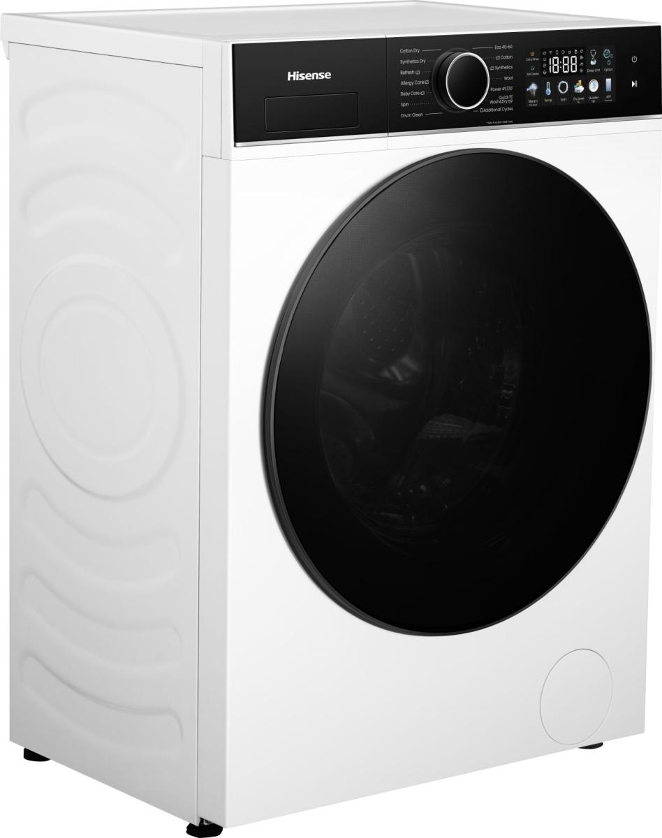 Hisense WD3I8043BWF2 washer dryer Freestanding Front-load White – image 2