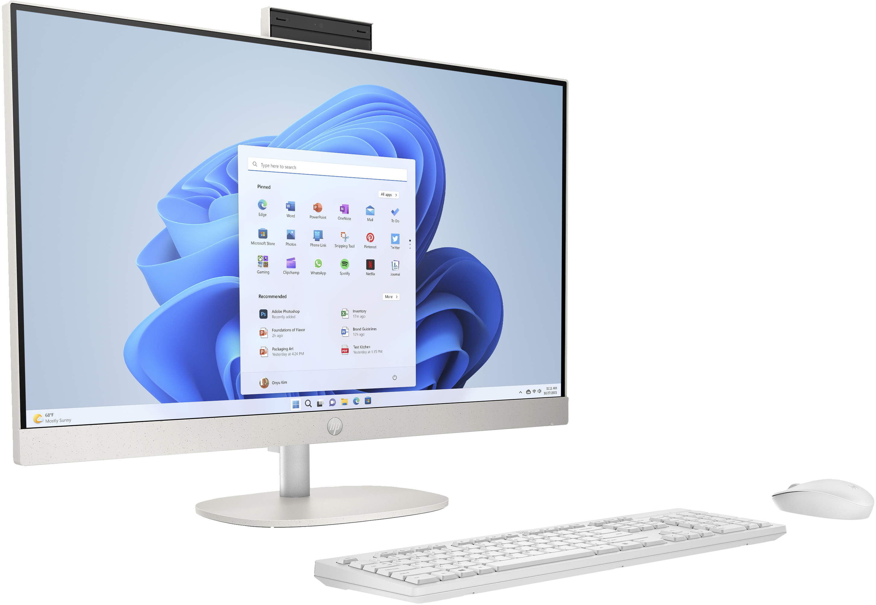 HP - All in One HP 27-cr0002ns, Ryzen 7-7730U, 16GB, 1TB SSD, 27', W11. - imagen 18