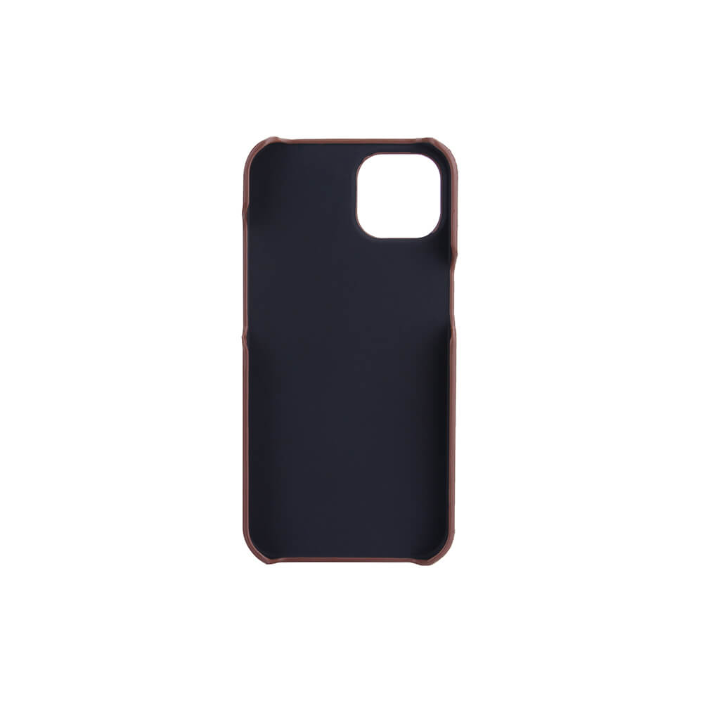 Onsala Mobile Cover Brown with Cardpocket iPhone 13 – image 4