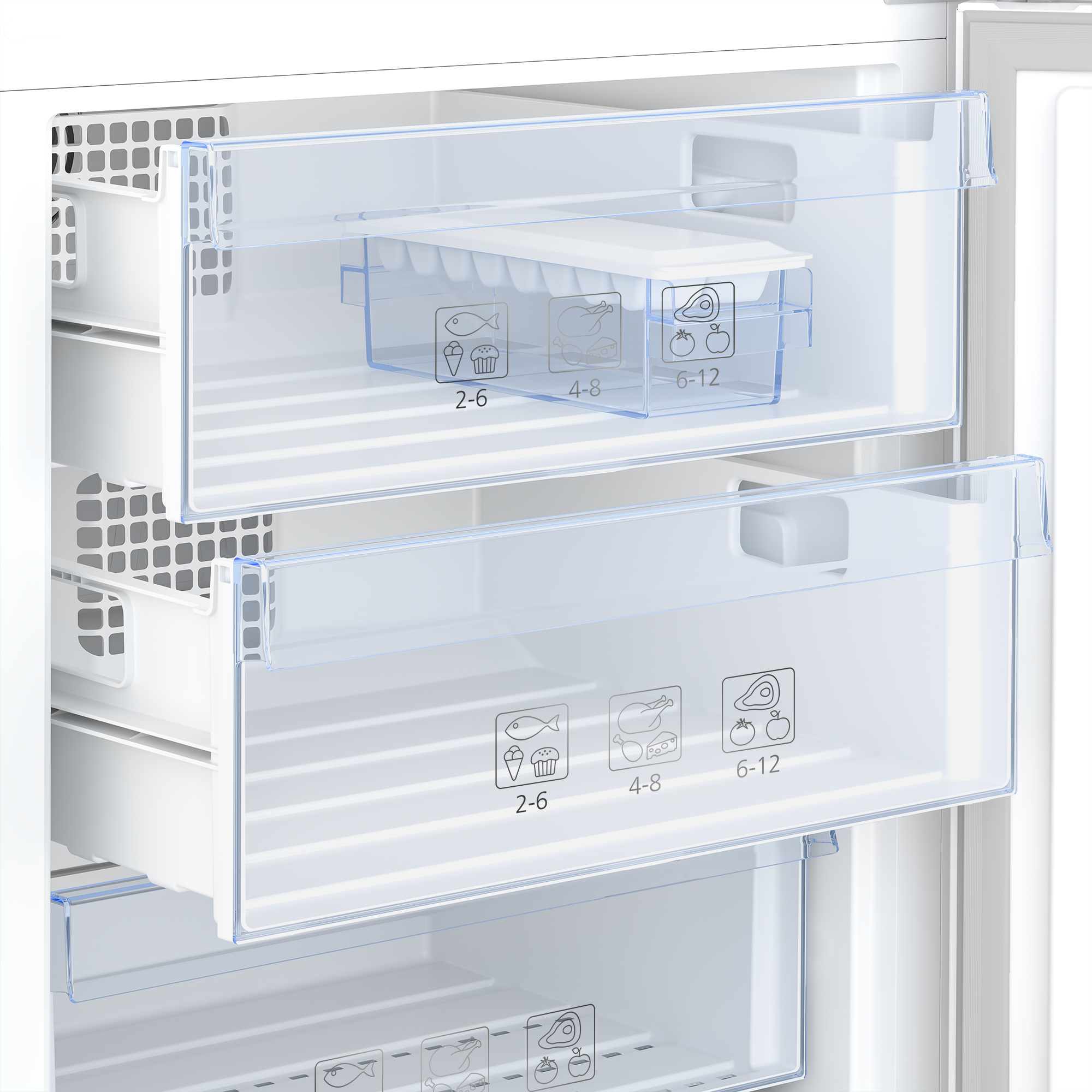 Beko RCNE560E30DZXB fridge-freezer Freestanding – image 5