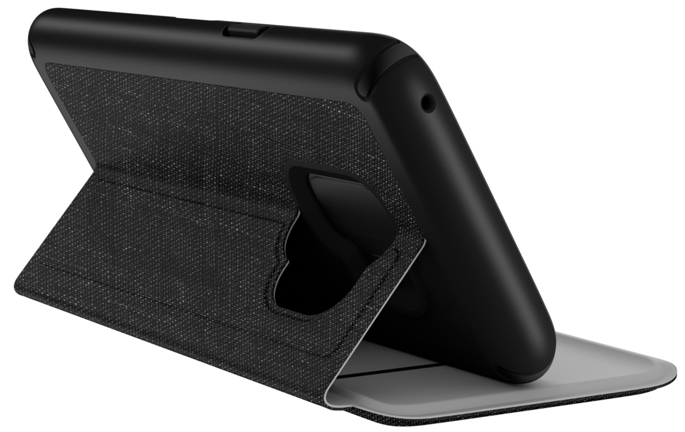 Speck Presidio Folio Samsung Galaxy S9 Heathered Black – image 1
