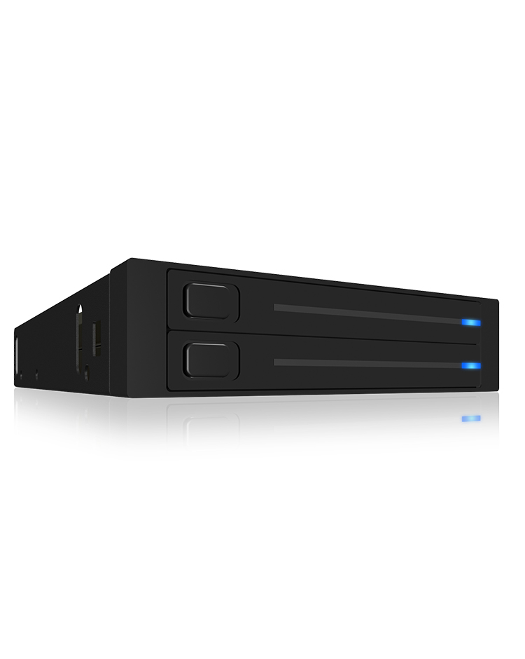ICY BOX IB-2226StS 8.89 cm (3.5") Storage drive tray Black