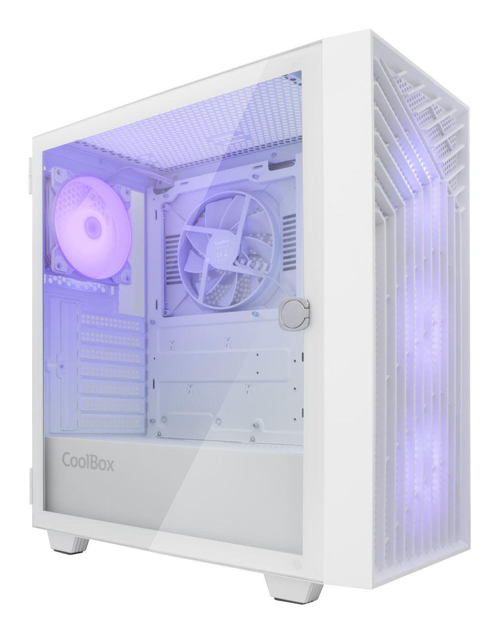CoolBox COO-CHA-GA300W-0 computer case Tower White image 1
