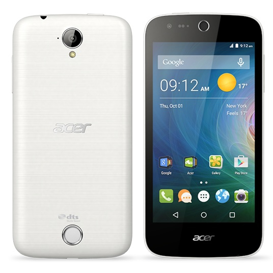 Acer Liquid Z330 11.4 cm (4.5") Dual SIM Android 5.1.1 4G 1 GB 8 GB White – image 2