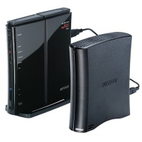 Buffalo WZR-HP-G300NH2 wireless router Gigabit Ethernet Black