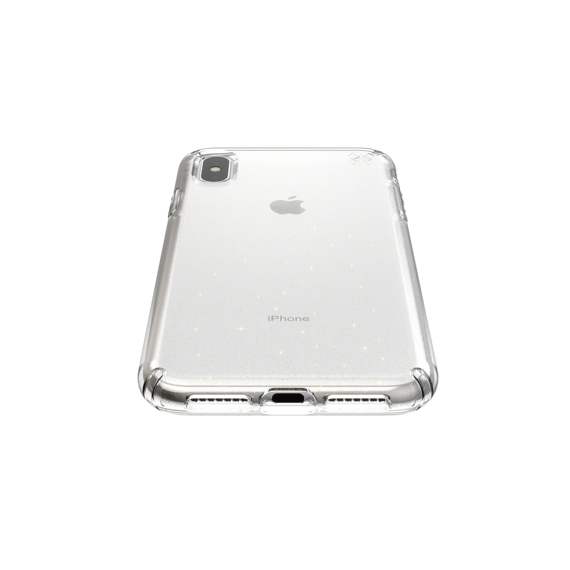 Speck Presidio Clear + Glitter iPhone XS Max – image 5