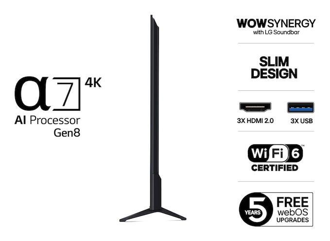 TV LG AI UA74 (2025) 86 LED 4K UHD — photo 5