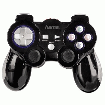 Hama Mini V3 Rumble Wireless Controller for PS3 – image 2