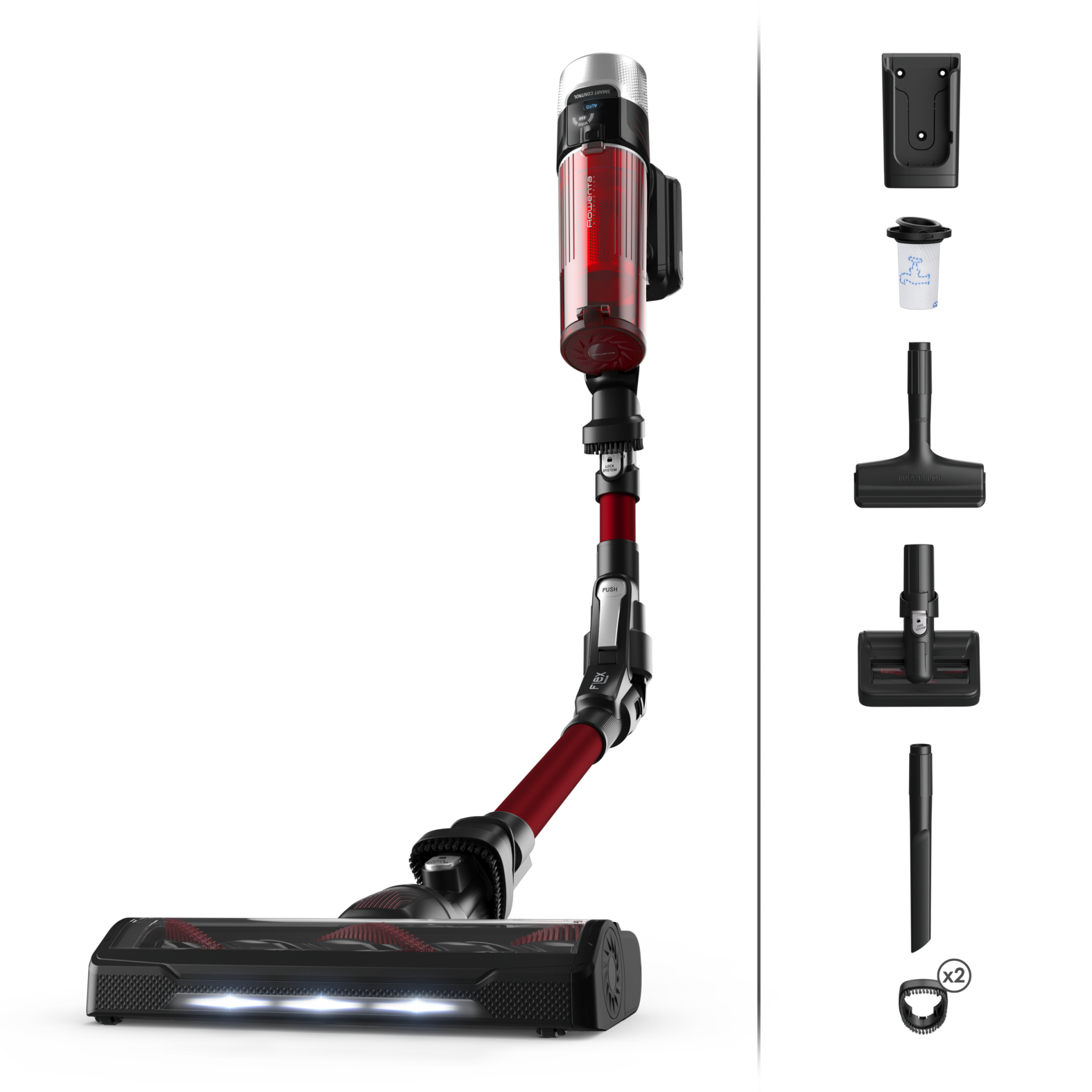 Rowenta RH2079 2-in-1 stick vacuum Battery Dry Bagless – image 1