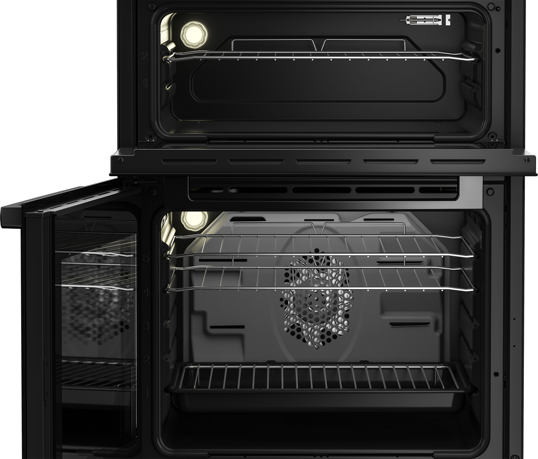 Beko KTC613K 60cm Twin Cavity Electric Cooker – image 6