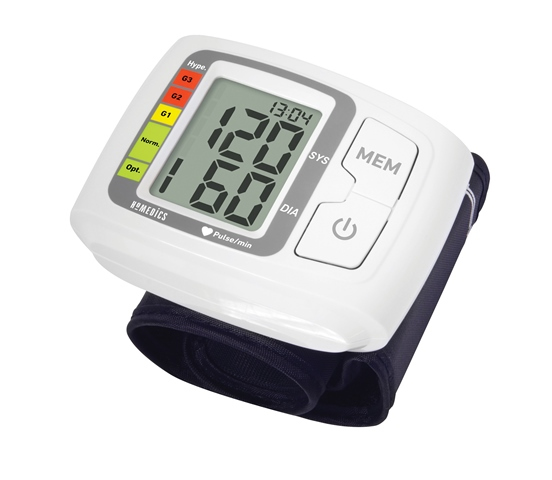 HoMedics BPW-1005 heart rate monitor Wrist Black, White – image 1