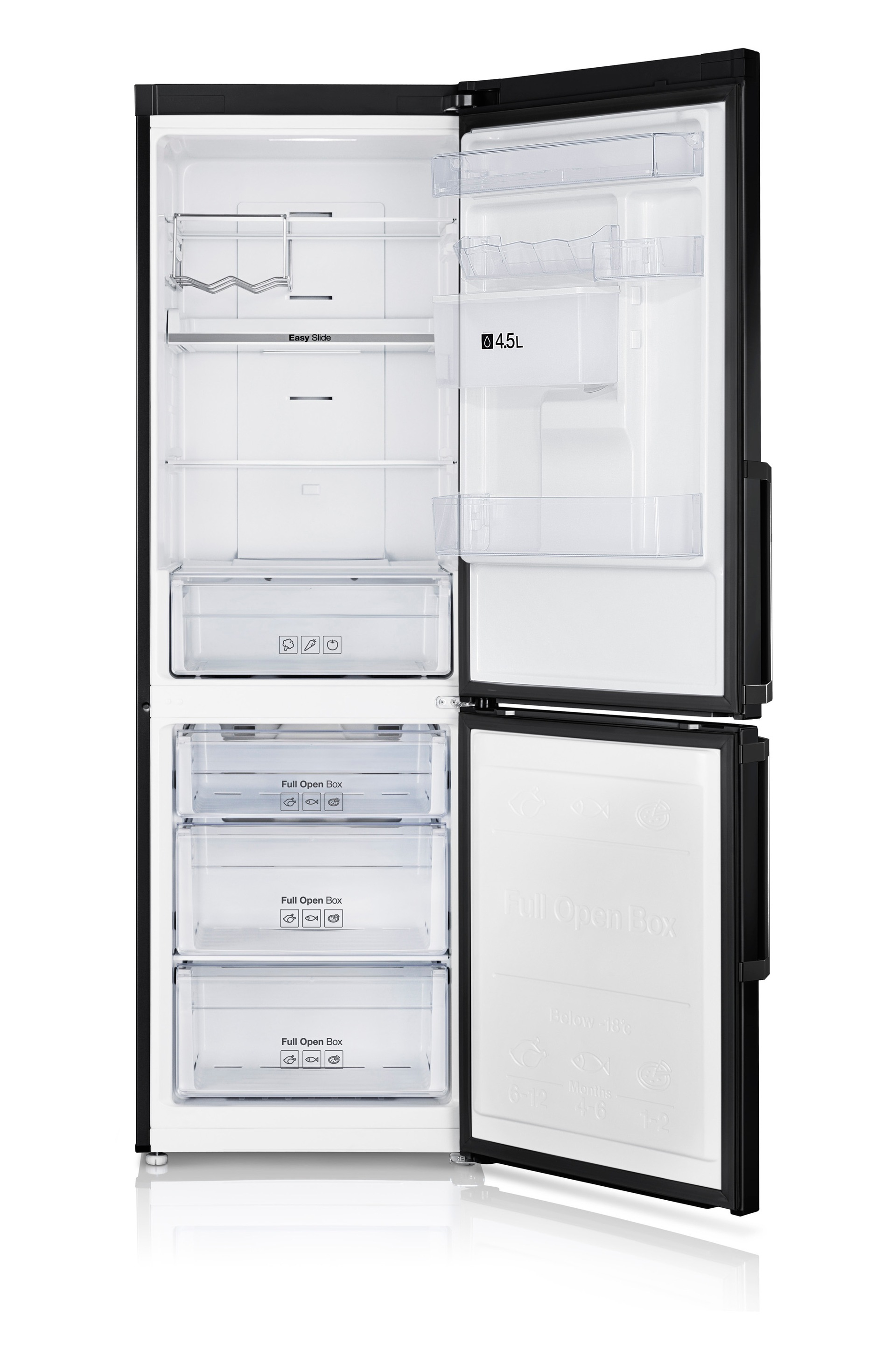 Samsung RB31 RB31FDJNDBC/EU Classic Fridge Freezer with Non-Plumbed Water Dispenser - Black – image 5