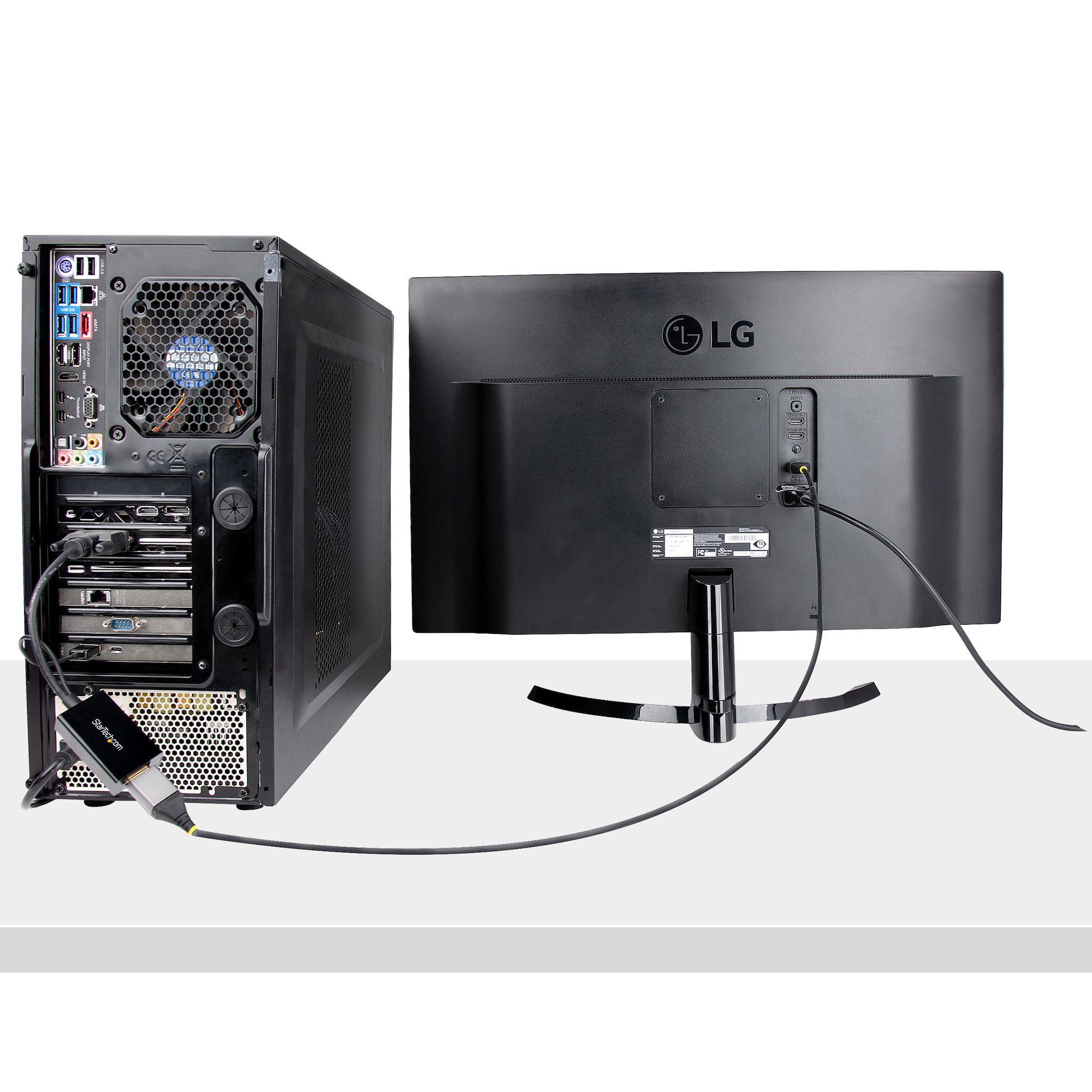 Resim StarTech.com DVI2DP2 DVI - DisplayPort Adaptörü - 1920 x 1200