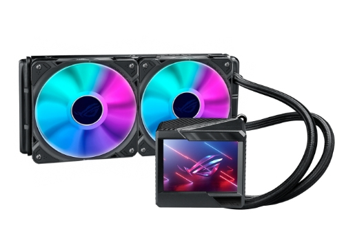 ASUS ROG RYUJIN II 240 ARGB Процессор All-in-one liquid cooler 12 cm Черный 1 шт