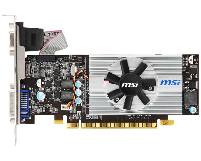 MSI N430GT-MD1GD3/LP2 graphics card NVIDIA GeForce GT 430 – image 2