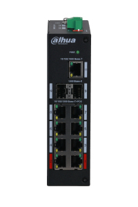 Dahua Technology PFS3211-8GT-120-V2 network switch Unmanaged Gigabit Ethernet (10/100/1000) Power over Ethernet (PoE) Desktop/Wall-Mounting Black – image 2