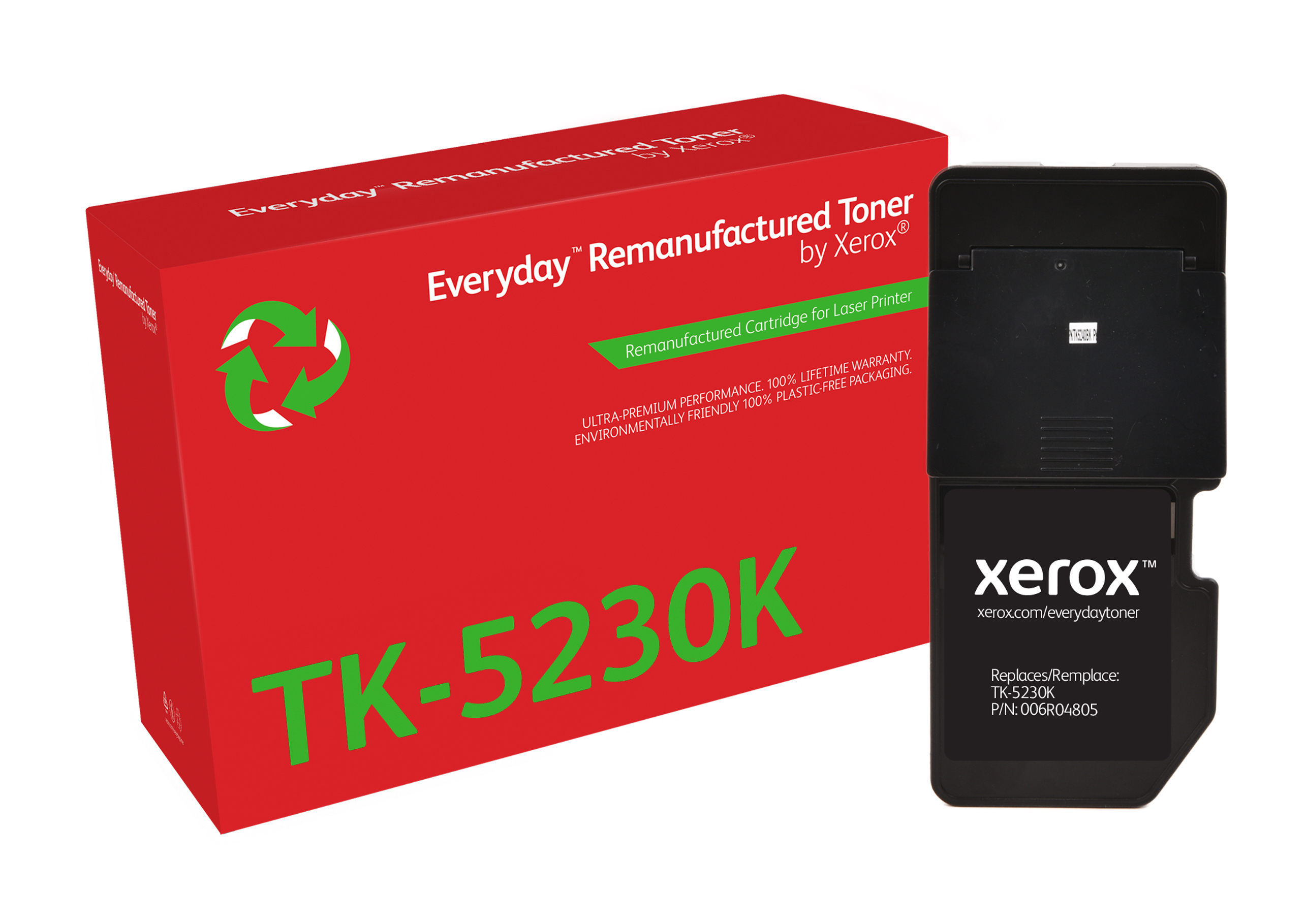 Everyday - Black - compatible - box - remanufactured - toner cartridge (alternative for: Kyocera TK-5230K) - Green World Alliance return programme