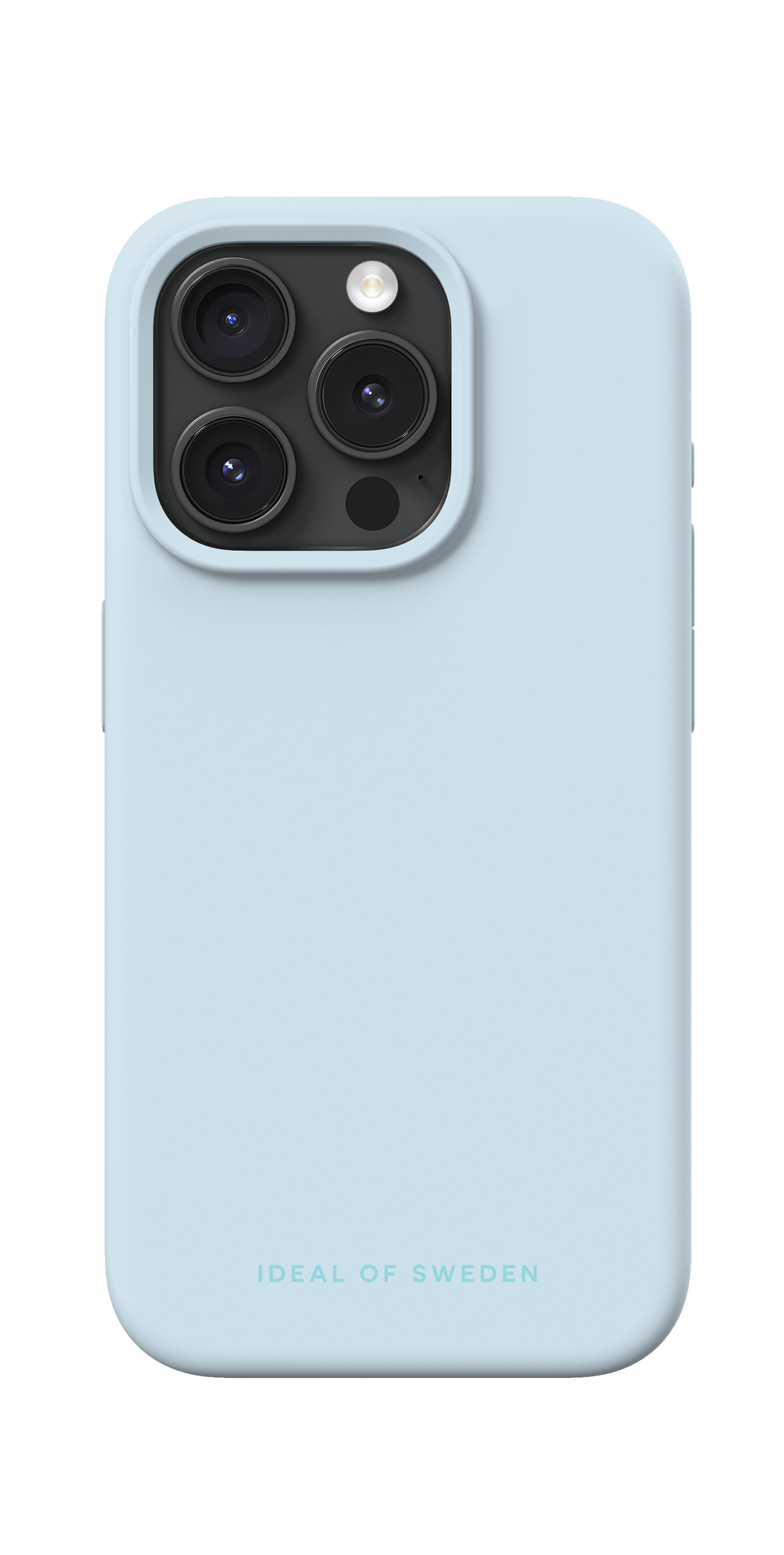 iDeal of Sweden Silicone Case MagSafe iPhone 15 Pro Light Blue