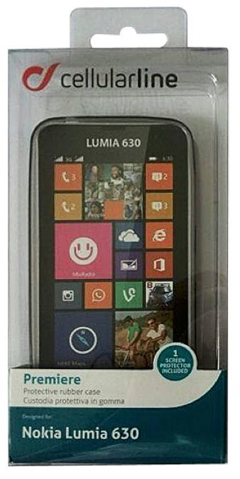 Cellularline PREMIERESPL630 mobile phone case Cover Transparent