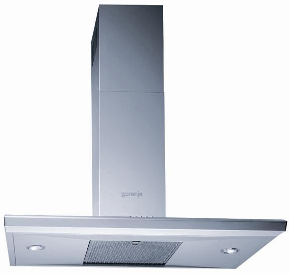 Gorenje DK916AL cooker hood Wall-mounted Aluminium 510 m³/h
