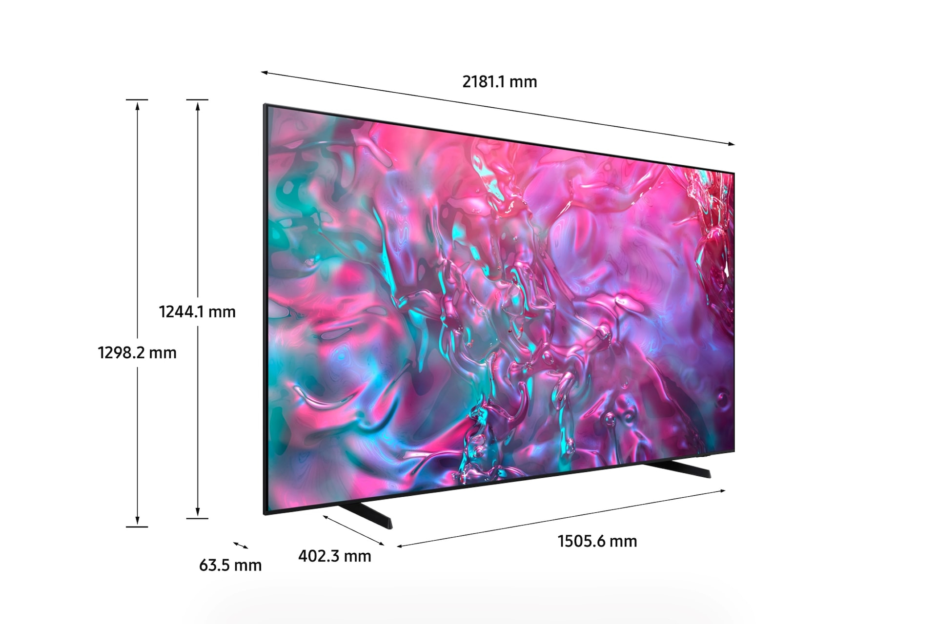 Samsung TU98DU9005 TV LED 98 (249 cm) 4K UHD 3840x2160 100 Hz HDR Smart TV Gaming Hub 3xHDMI WiFi — photo 4