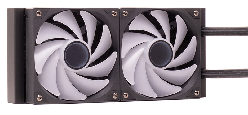 itek HYDRO CUBE 240B Processor Liquid cooling kit 12 cm Black 1 pc(s) image 2