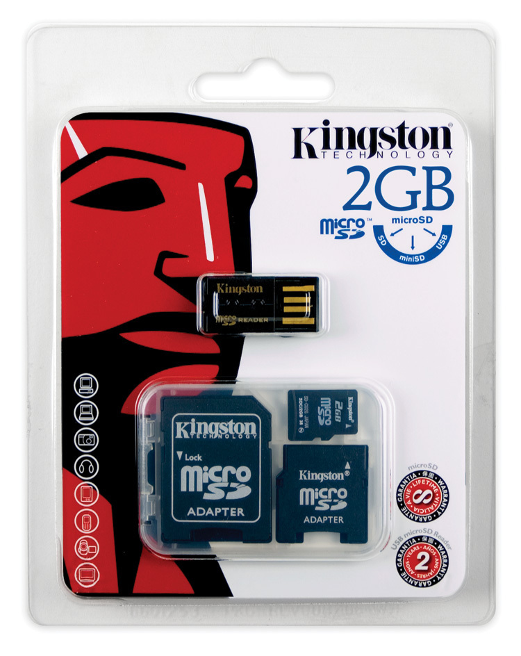 Kingston Technology MicroSD Reader + 2GB – image 3